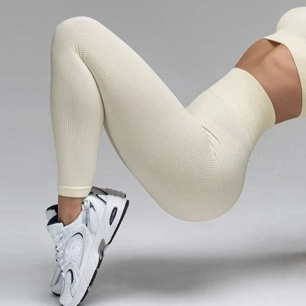Leggings Yoga côtelé